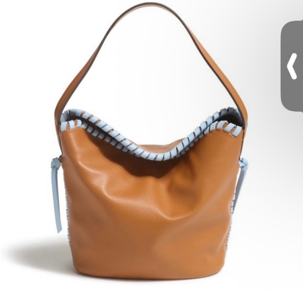 Vera Bradley slouchy bucket shoulder bag